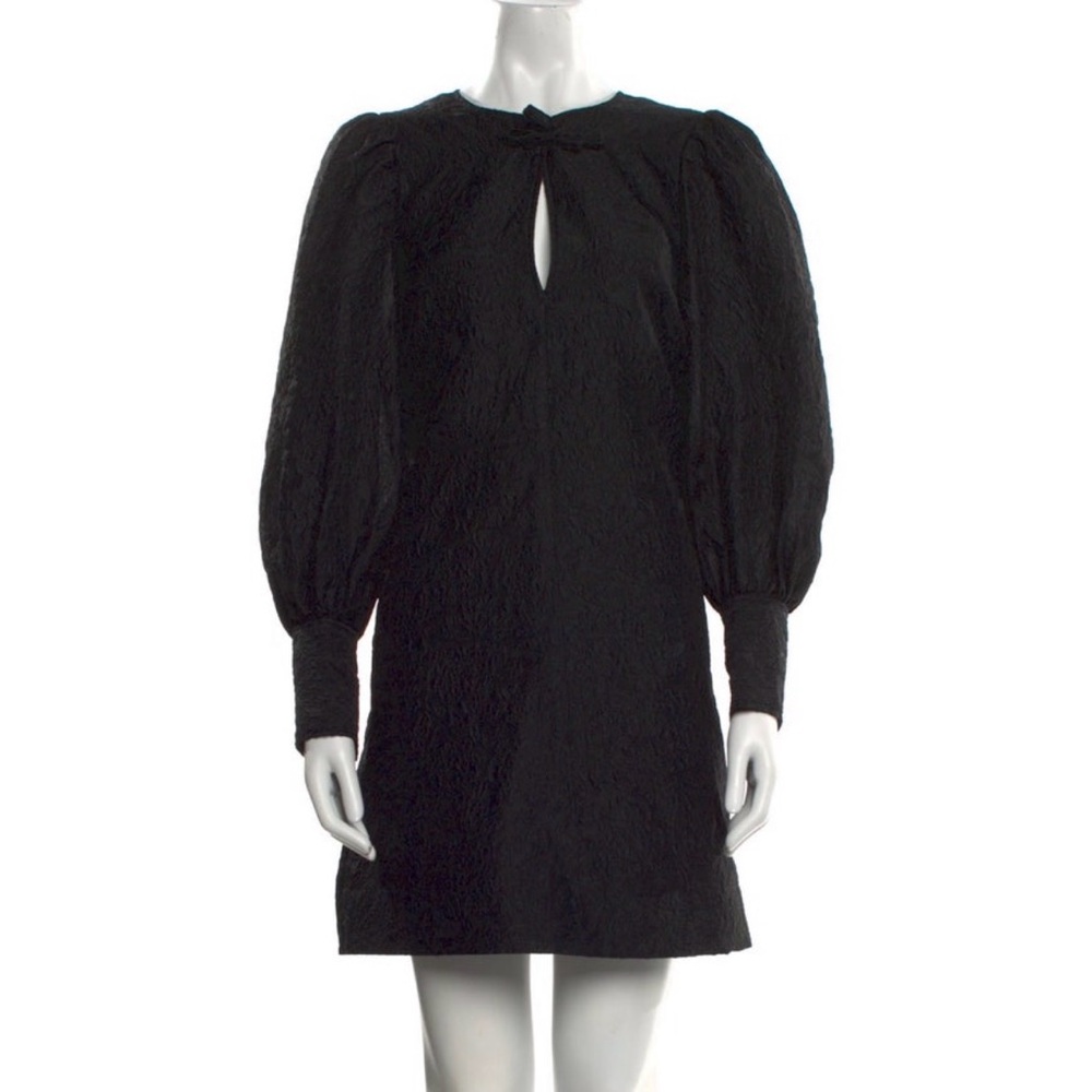 GANNI Black Dress